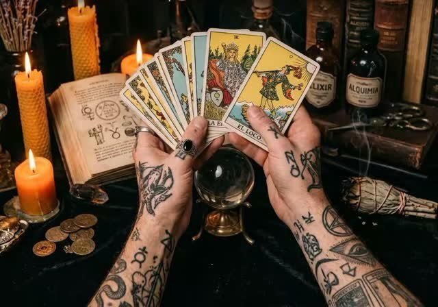 Apertura de caminos: orientación y trabajo espiritual: imagen de la cuenta de Instagram de León Tarot